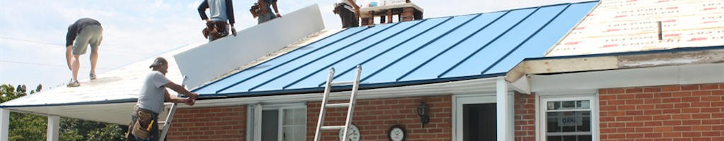 standing seam metal roofing